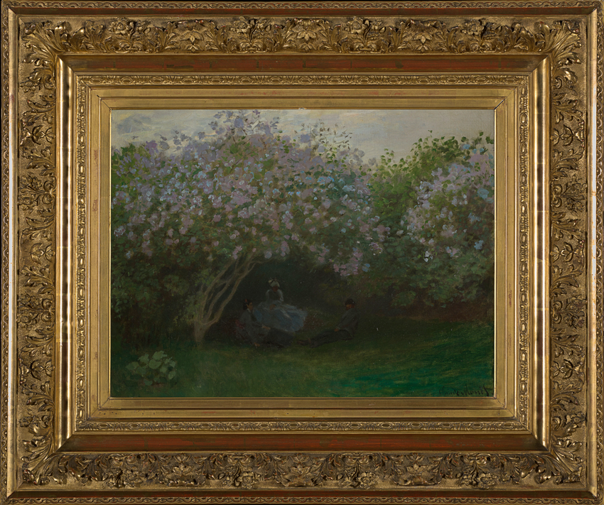 Lilas, temps gris - Claude Monet