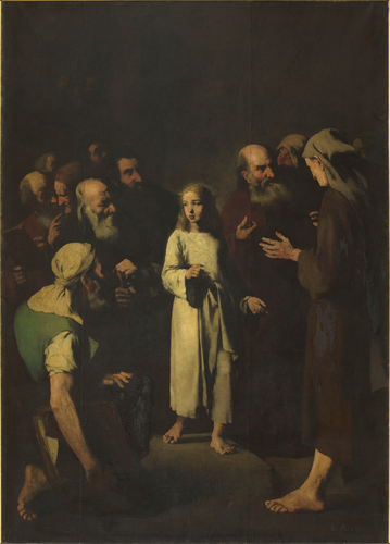 Jésus et les docteurs - Théodule Ribot