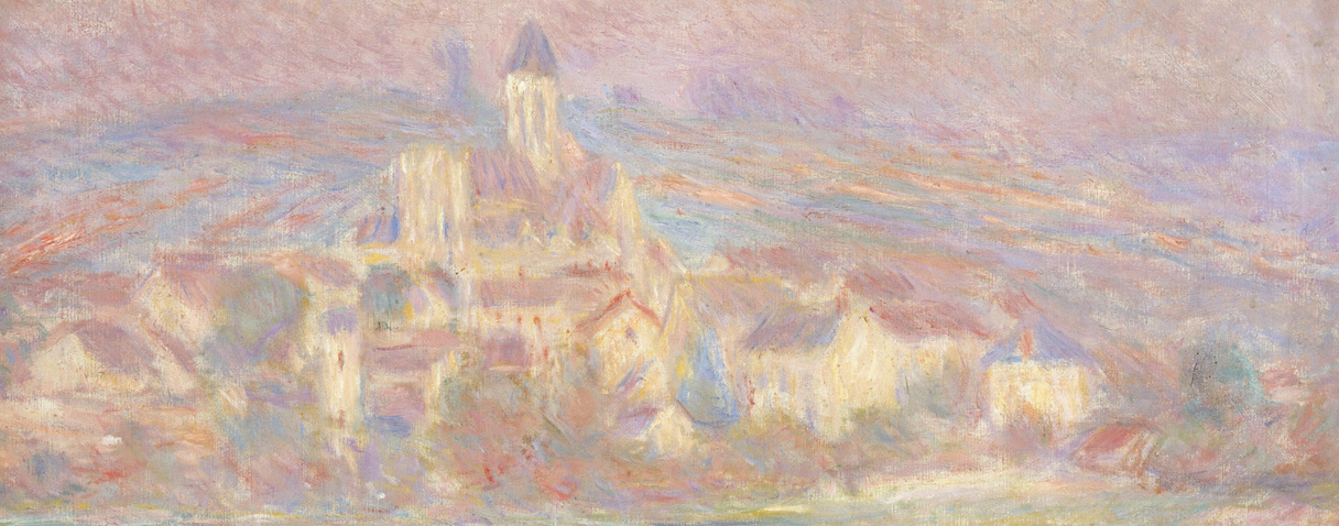 Vétheuil, soleil couchant (Vers 1900), Monet, Claude