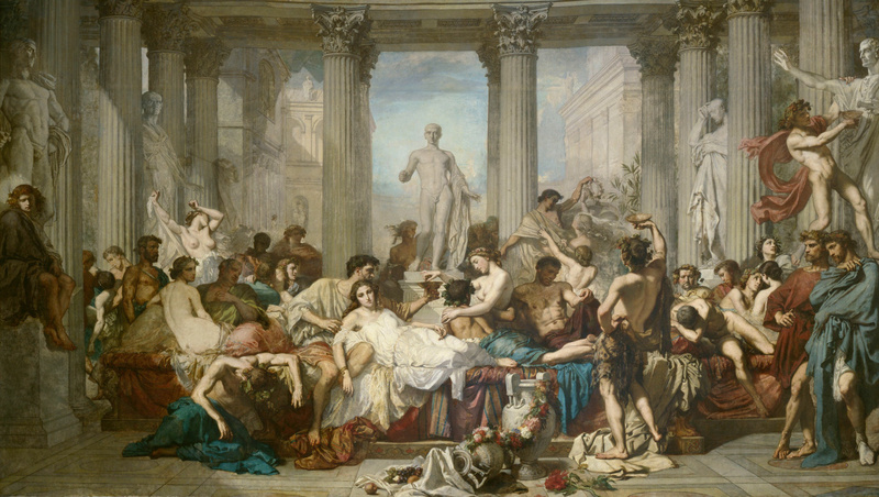 Romains de la décadence (1847), Couture, Thomas