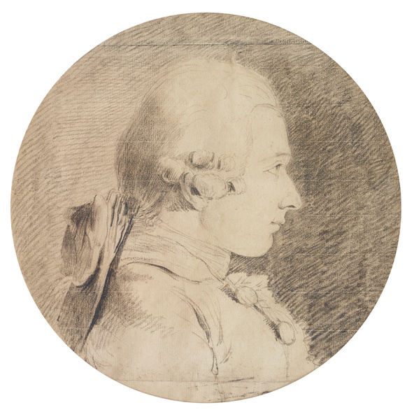 Charles Amédée Philippe van Loo-Portrait en buste du jeune marquis de Sade
