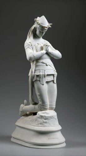Jeanne d'Arc à genoux - Emmanuel Fremiet