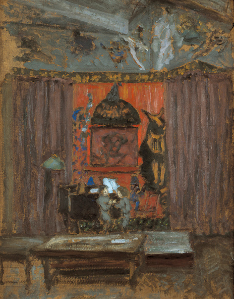 Pierre Bonnard-Le théâtre des Pantins, 6 rue Ballu