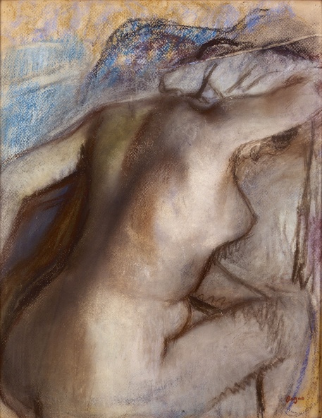 Edgar Degas-Femme nue s'essuyant la nuque