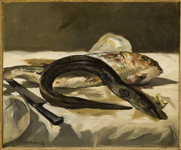 Anguille et rouget - Edouard Manet