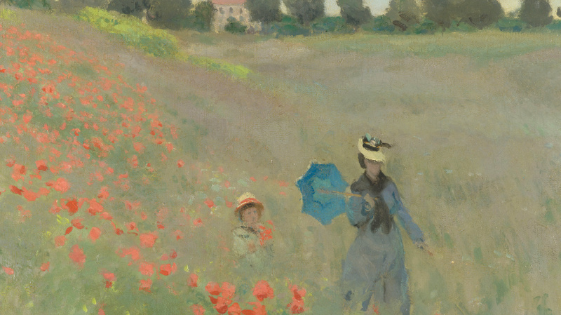 Coquelicots (en 1873), Monet, Claude