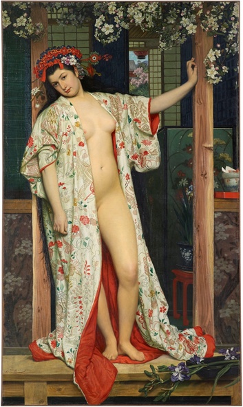 James Tissot-Japonaise au bain