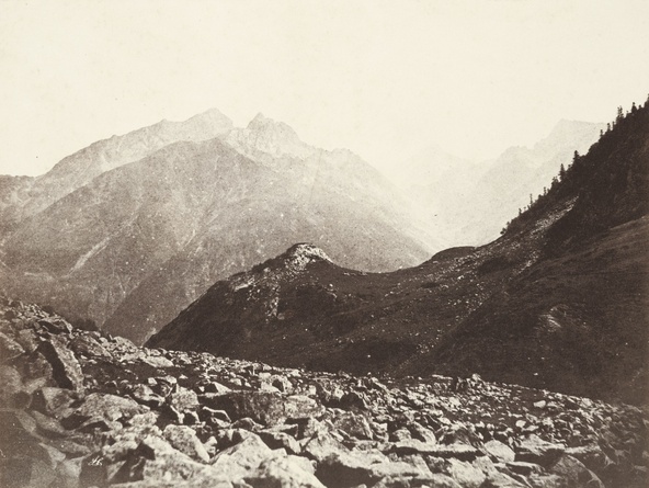 John Stewart-Col et pic d'Arrens, photographiés depuis le mont Soubé