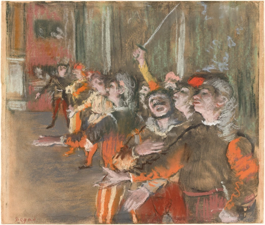 Choristes - Edgar Degas