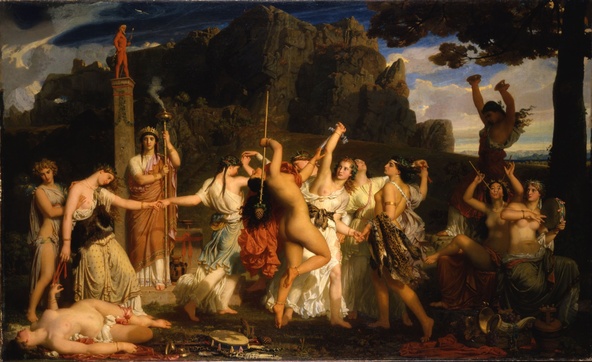 Charles Gleyre-La danse des bacchantes
