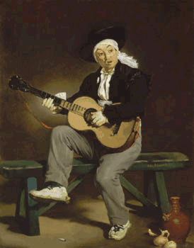 Edouard Manet-Le chanteur espagnol