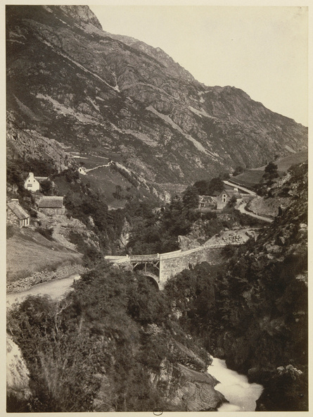 Joseph Vigier-Pont de Sia, route de Gavarnie, Saint Sauveur