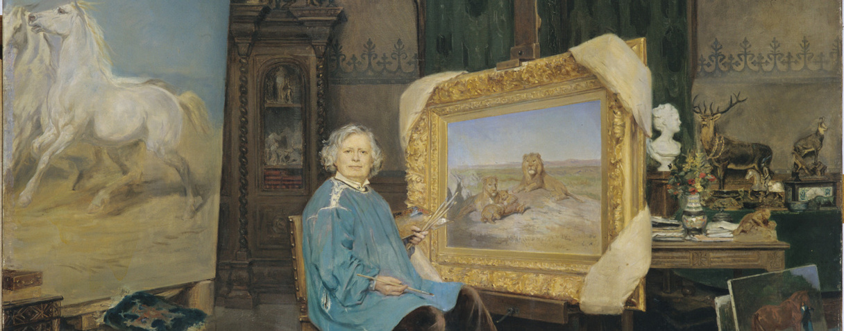 Rosa Bonheur dans son atelier (1893), Achille-Fould, George (1865-1951)