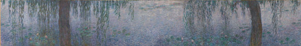 Claude Monet-Les nymphéas : le matin clair aux saules
