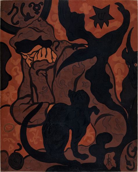 Paul Ranson-La Sorcière au chat noir