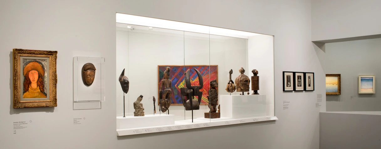 Vue de l'exposition Félix Fénéon (1861-1944). Les temps nouveaux, de Seurat à Matisse (16 octobre 2019 - 27 janvier 2020)