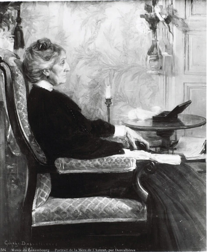 Portrait de la mère de l'artiste - George Desvallières