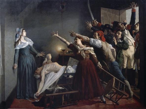 Jean-Joseph Weerts-Marat assassiné ! 13 juillet 1793, 8h du soir