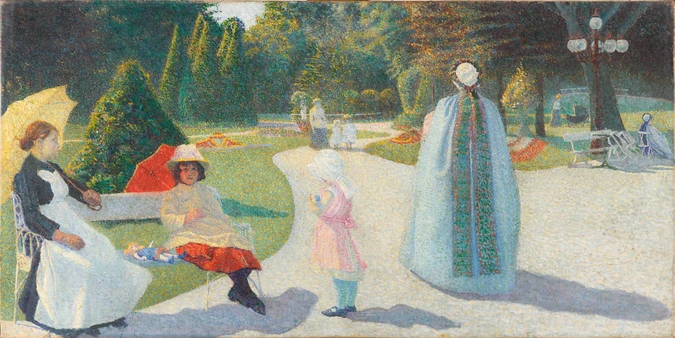 A l'Harmonie (Jardin public) - Georges Morren
