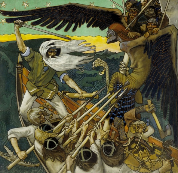 Akseli Gallen-Kallela-La Défense de Sampo (Sammon puolustus)