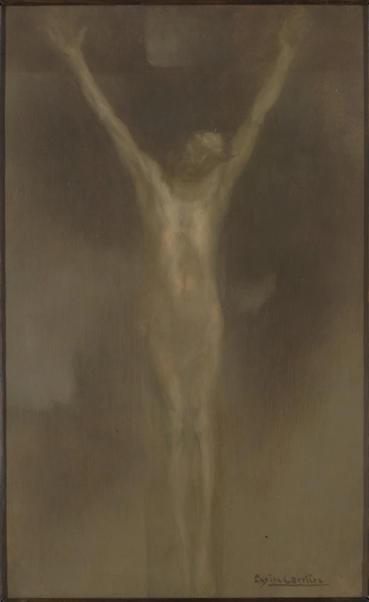 Christ en croix - Eugène Carrière