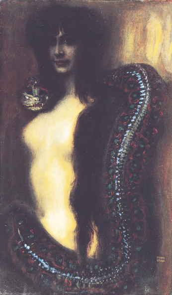 Franz von Stuck-Le Péché (Die Sünde)