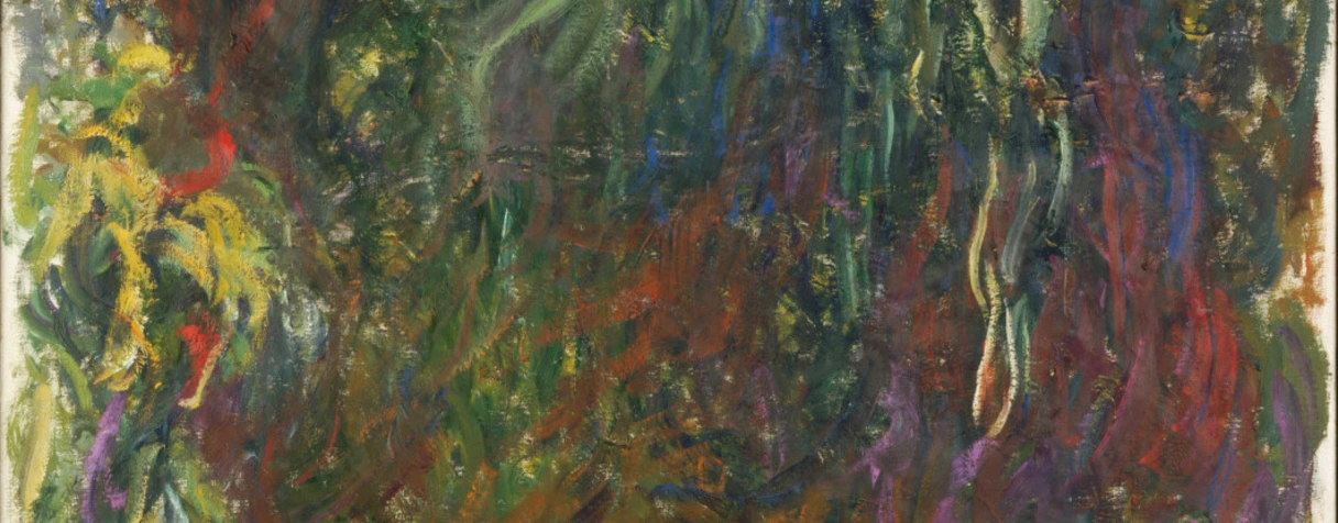 tableau, Claude Monet, Saule pleureur, entre 1920 et 1922