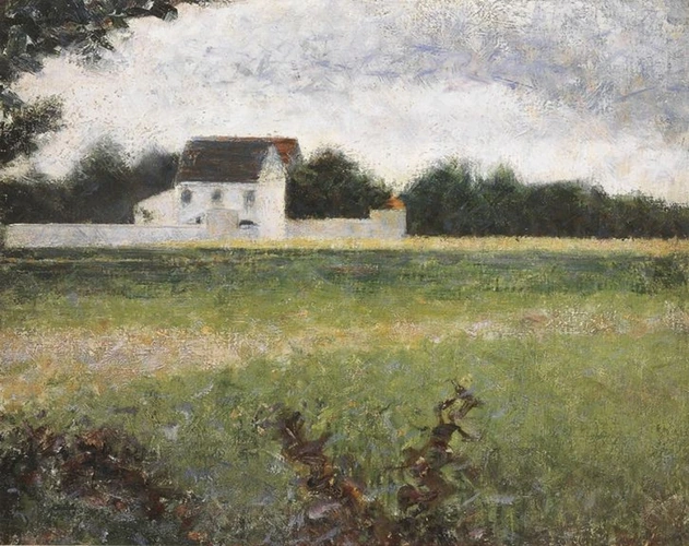Paysage d'Ile de France - Georges Seurat
