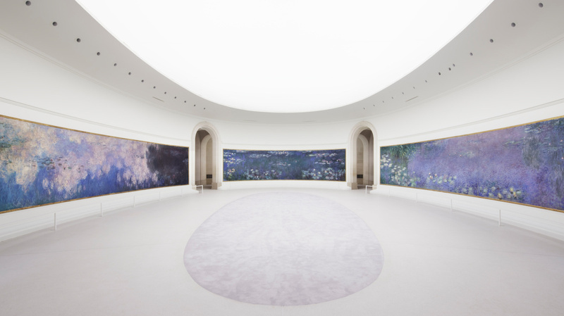 Vue de l'espace des Nymphéas