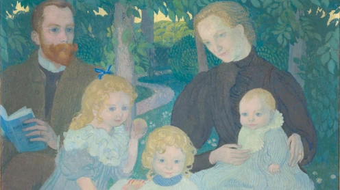 tableau, Maurice Denis, La Famille Mellerio, en 1897