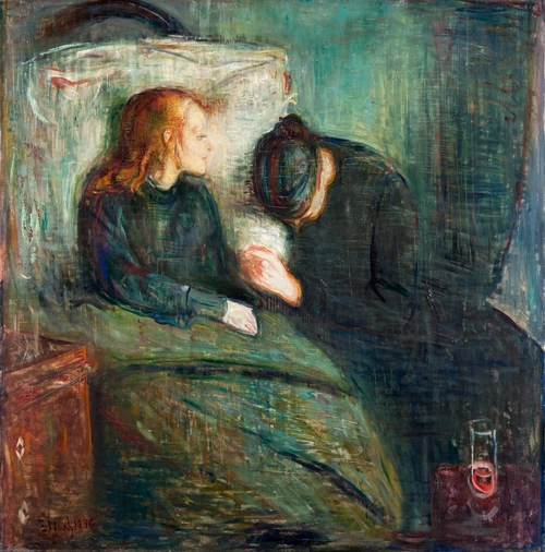 Edvard Munch, L’enfant Malade, 1896