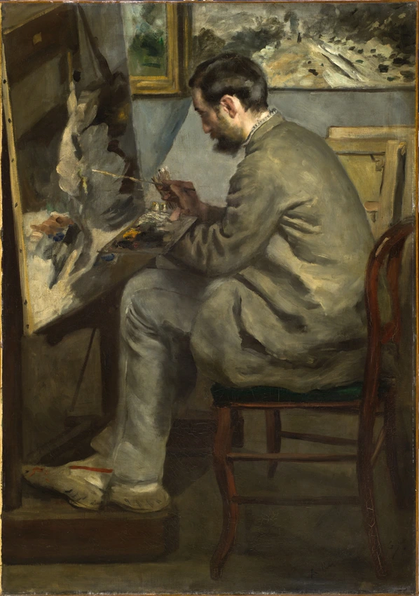 Frédéric Bazille - Auguste Renoir