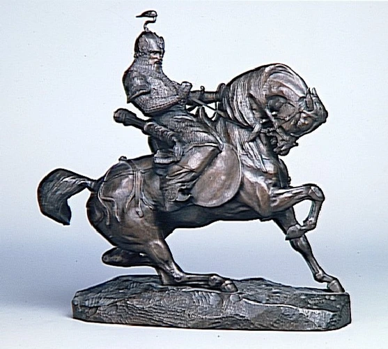 Guerrier tartare à cheval - Antoine-Louis Barye