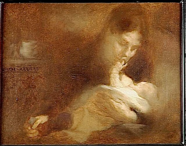 Eugène Carrière-Maternité