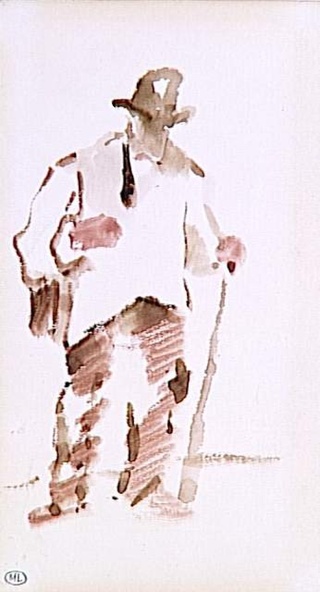 Edouard Manet-Etude de chiffonnier