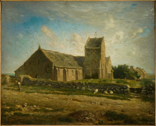 L'église de Gréville - Jean-François Millet