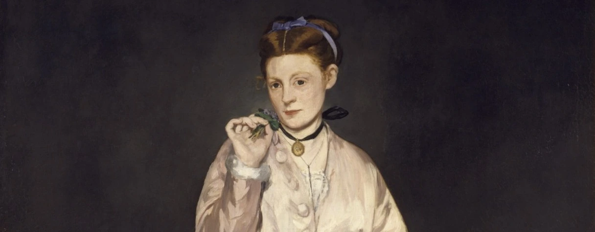 Edouard Manet, Jeune dame en 1866, dite aussi la femme au perroquet, 1866