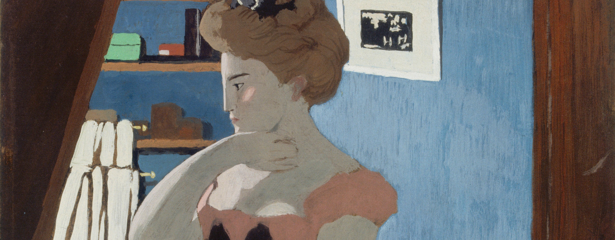 Misia à sa coiffeuse (en 1898), Vallotton, Félix