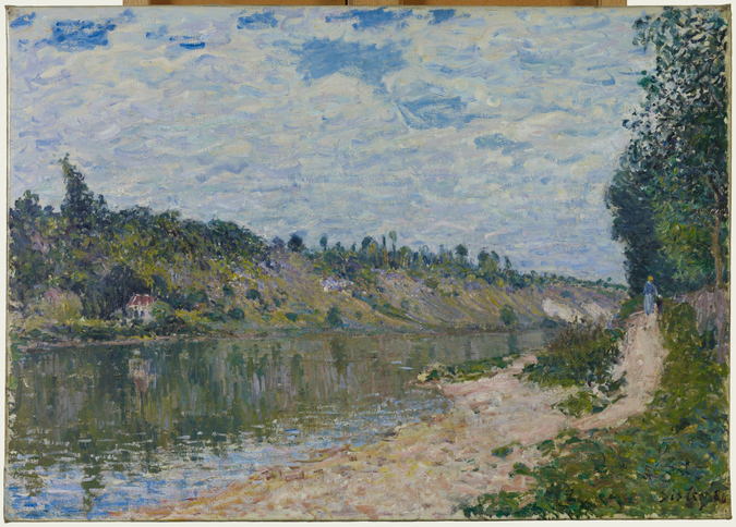 Paysage, rivière - Alfred Sisley