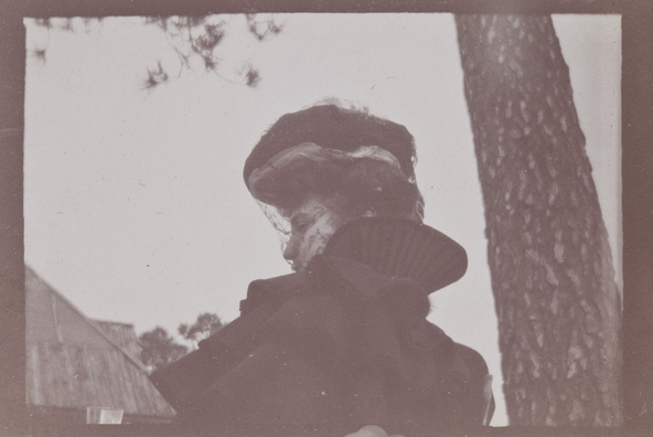 Edouard Vuillard-Misia Natanson de profil en voiture, Cannes