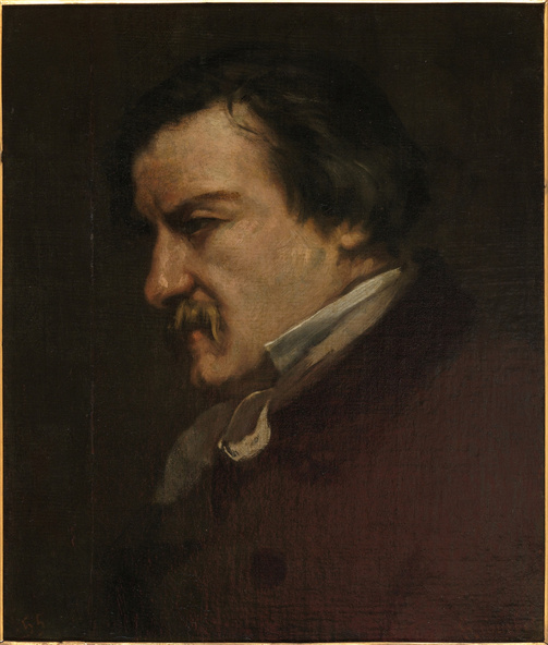 Gustave Courbet-Portrait de Champfleury
