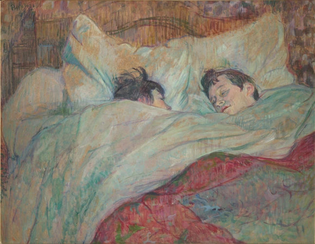 Le Lit - Henri de Toulouse-Lautrec