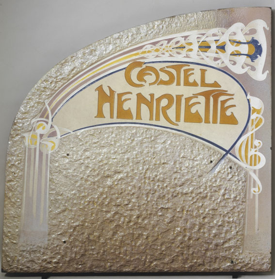 Hector Guimard-Enseigne du Castel Henriette