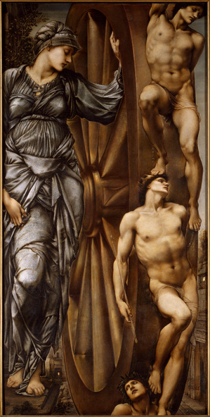 Edward Burne-Jones -La roue de la Fortune