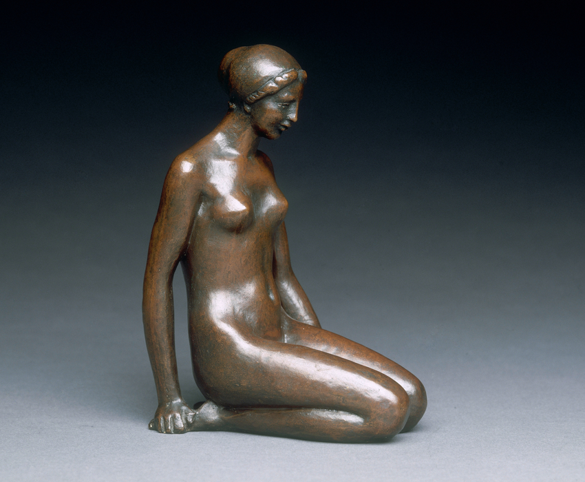 Femme assise sur ses talons - Aristide Maillol