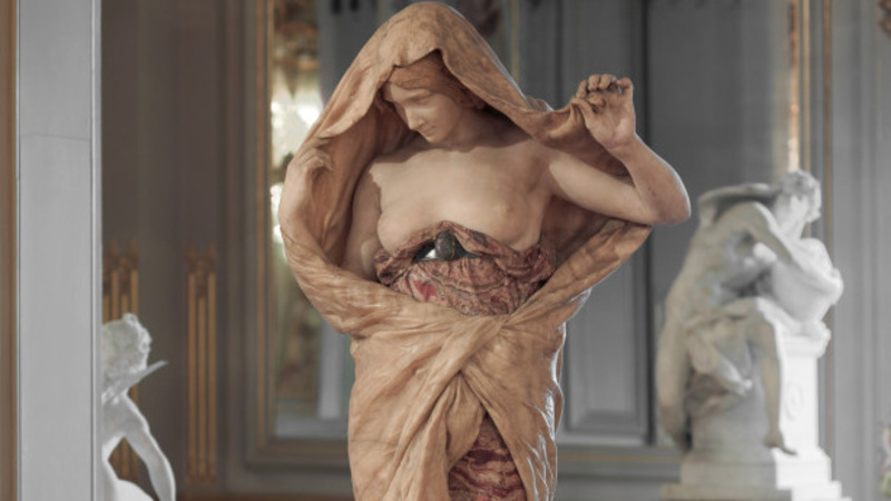 La Nature se dévoilant, Barrias Louis Ernest (1841-1905) sculpteur,, Barrias, Ernest