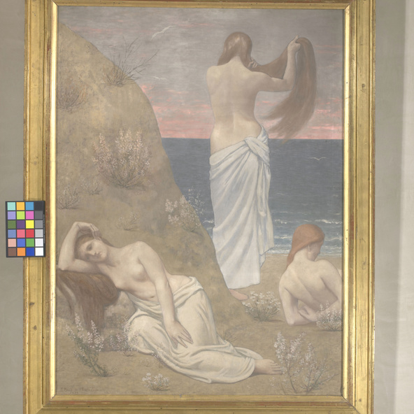 Pierre Puvis de Chavannes-Jeunes filles au bord de la mer