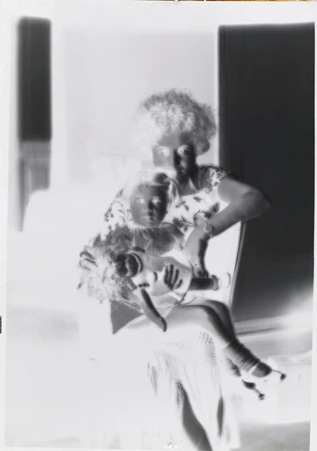 Suzanne Lalique Haviland avec sa fille Nicole - Paul Haviland