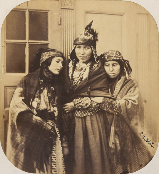 Paul-Emile Miot-Trois indiennes Mic-Mac à Terre-Neuve