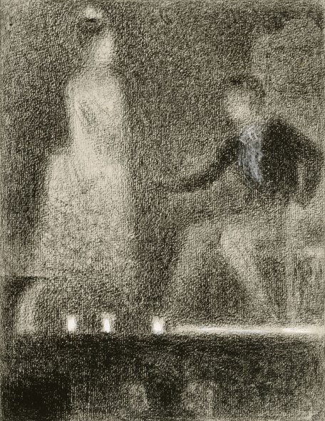 Georges Seurat-Scène de théâtre